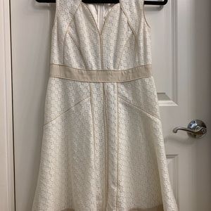 Ann Taylor Ivory Dress
